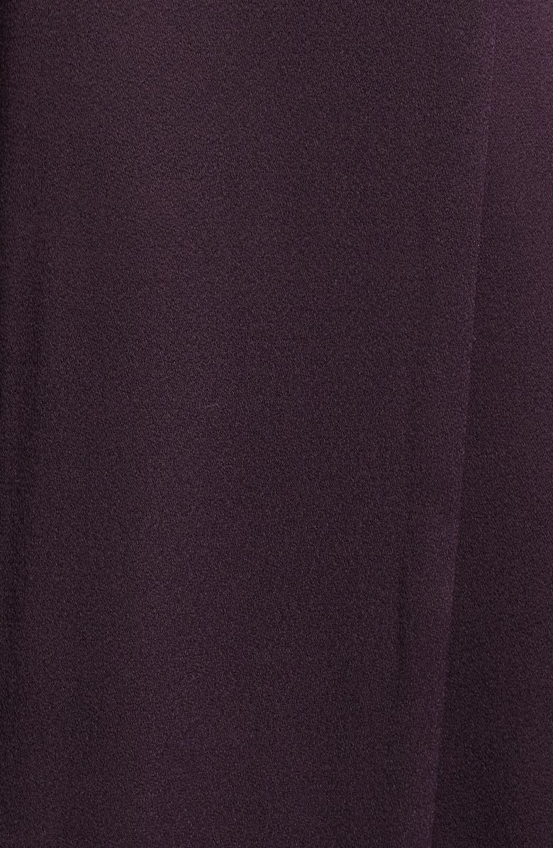 BOSS Dimosa Sleeveless Satin Midi Dress, Alternate, color, Dark Carmine