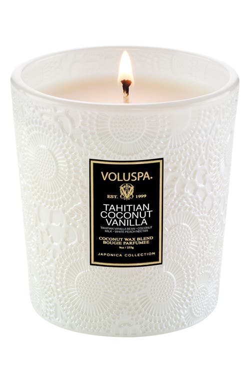 Voluspa Tahitian Coconut Vanilla Classic Candle
