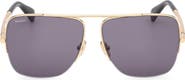 Max Mara 59mm Pilot Sunglasses