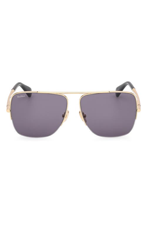Max Mara 59mm Pilot Sunglasses In Multi