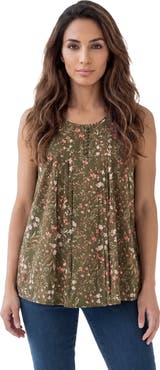 Roaman's Pleated Tank