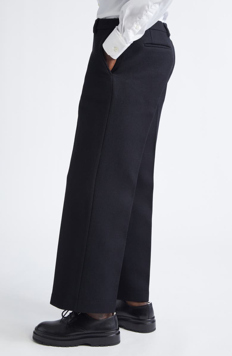 Dries Van Noten Panvel Wool Blend Pants, Alternate, color, Black