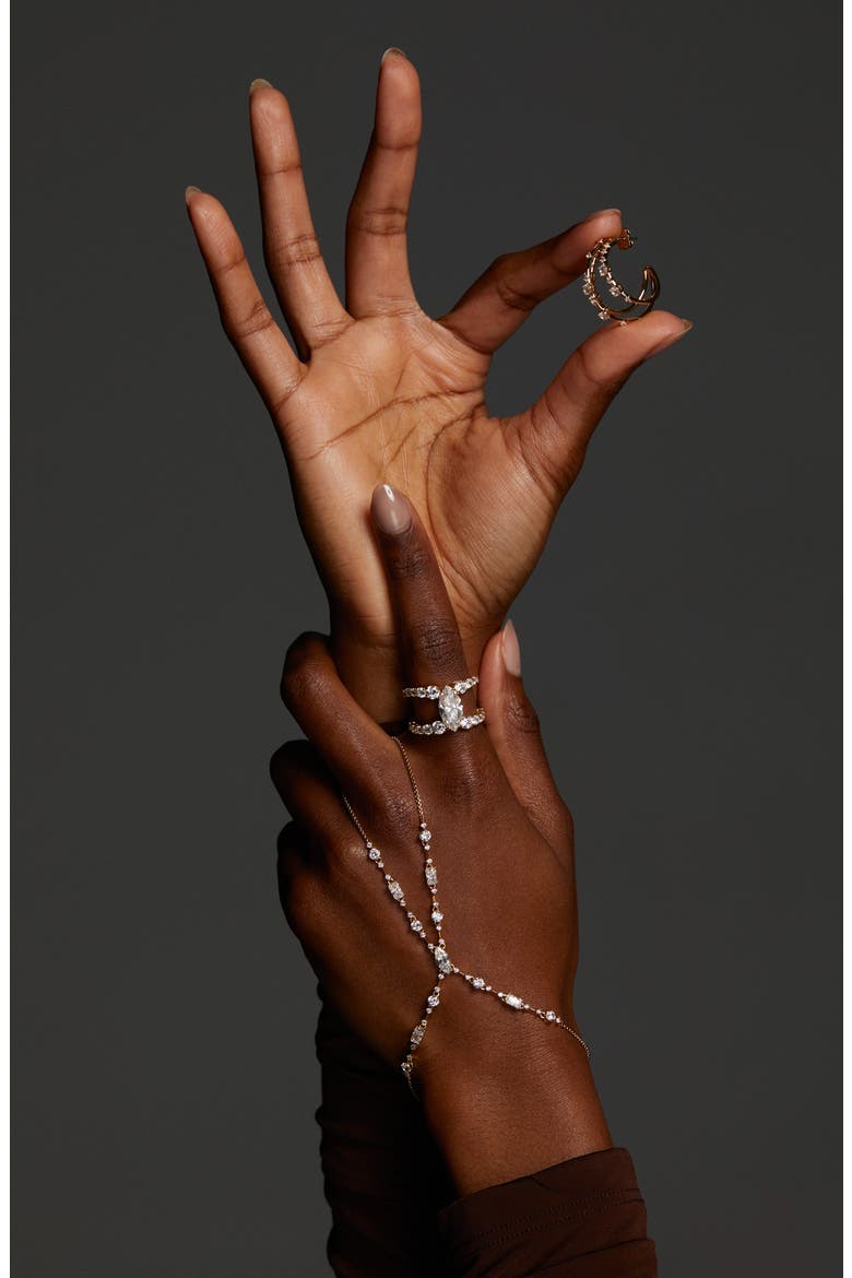 Everleigh Hand Chain, Alternate, color, GOLD