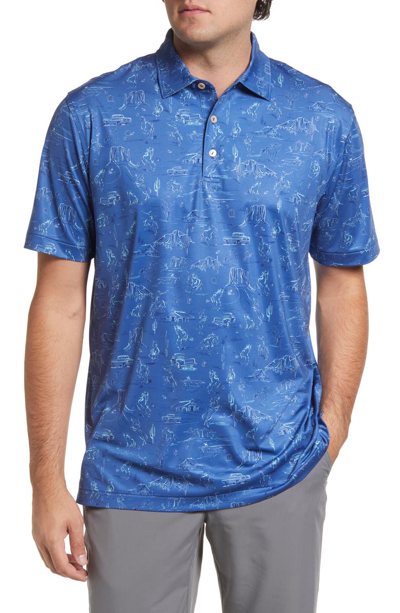 Peter Millar Outlaw Performance Polo, Main, color, 