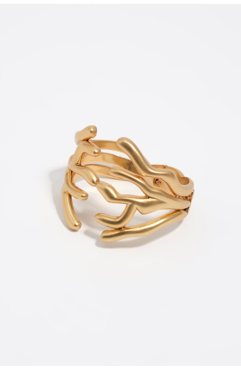 Bimba y Lola Bracelet With A Metallic Finish, Main, color, Gold