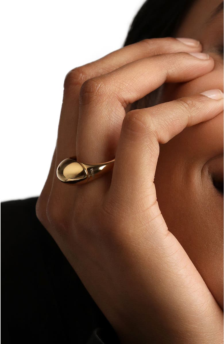 PDPAOLA Bold Dome Ring, Alternate, color, Gold