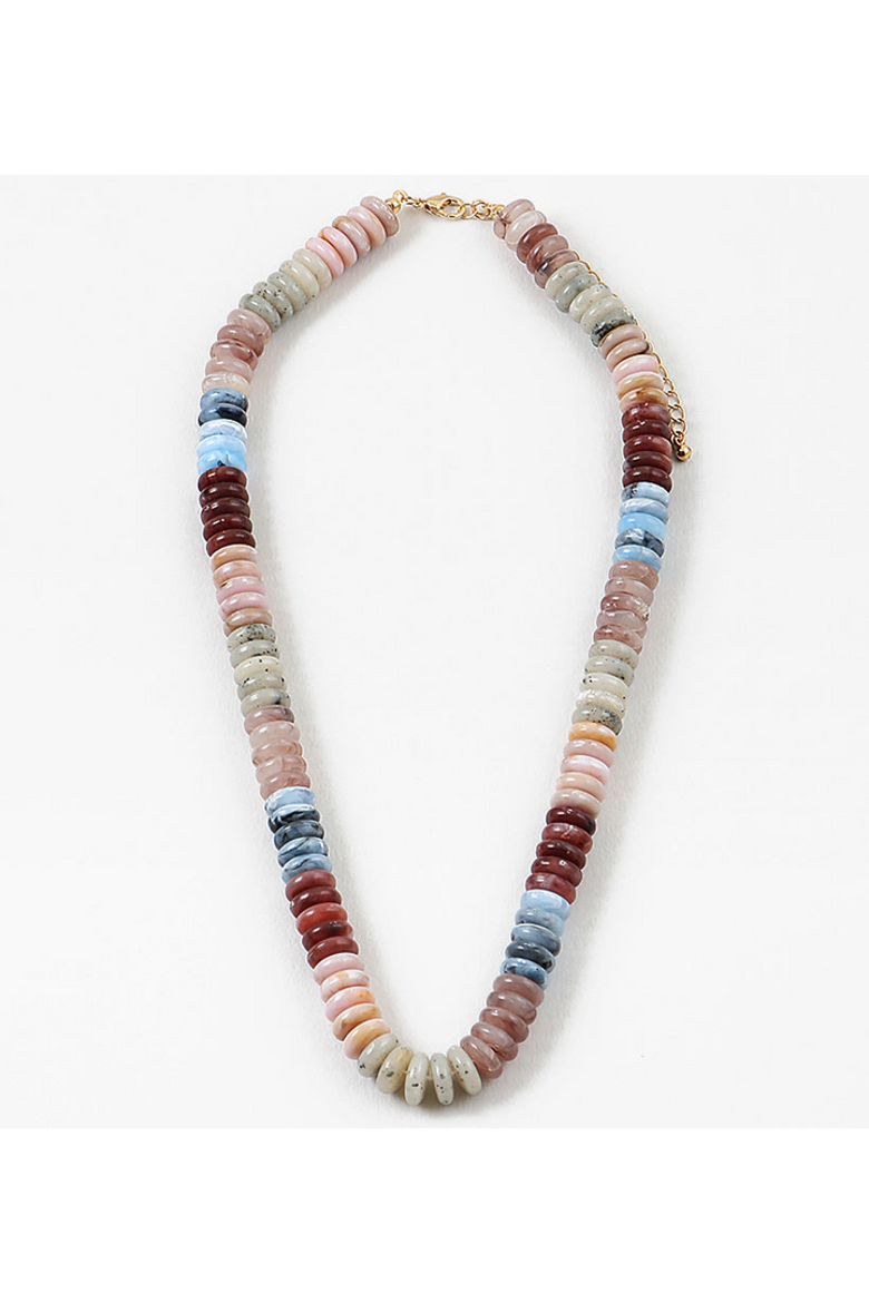 Wide Open Spaces Necklace, Main, color, Multi