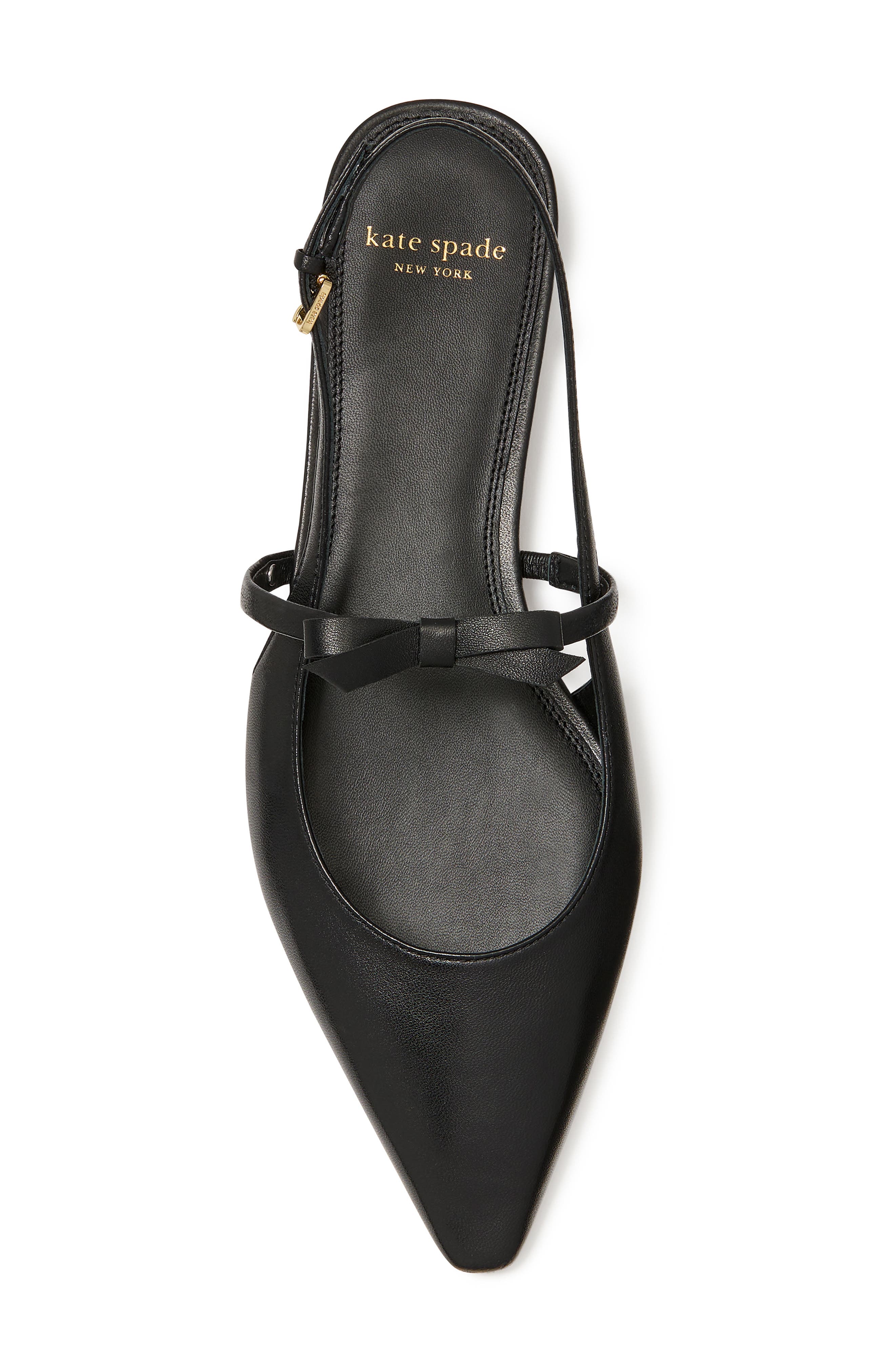 Kate Spade New York carolina slingback pointed toe mary jane flat, Alternate, color, 