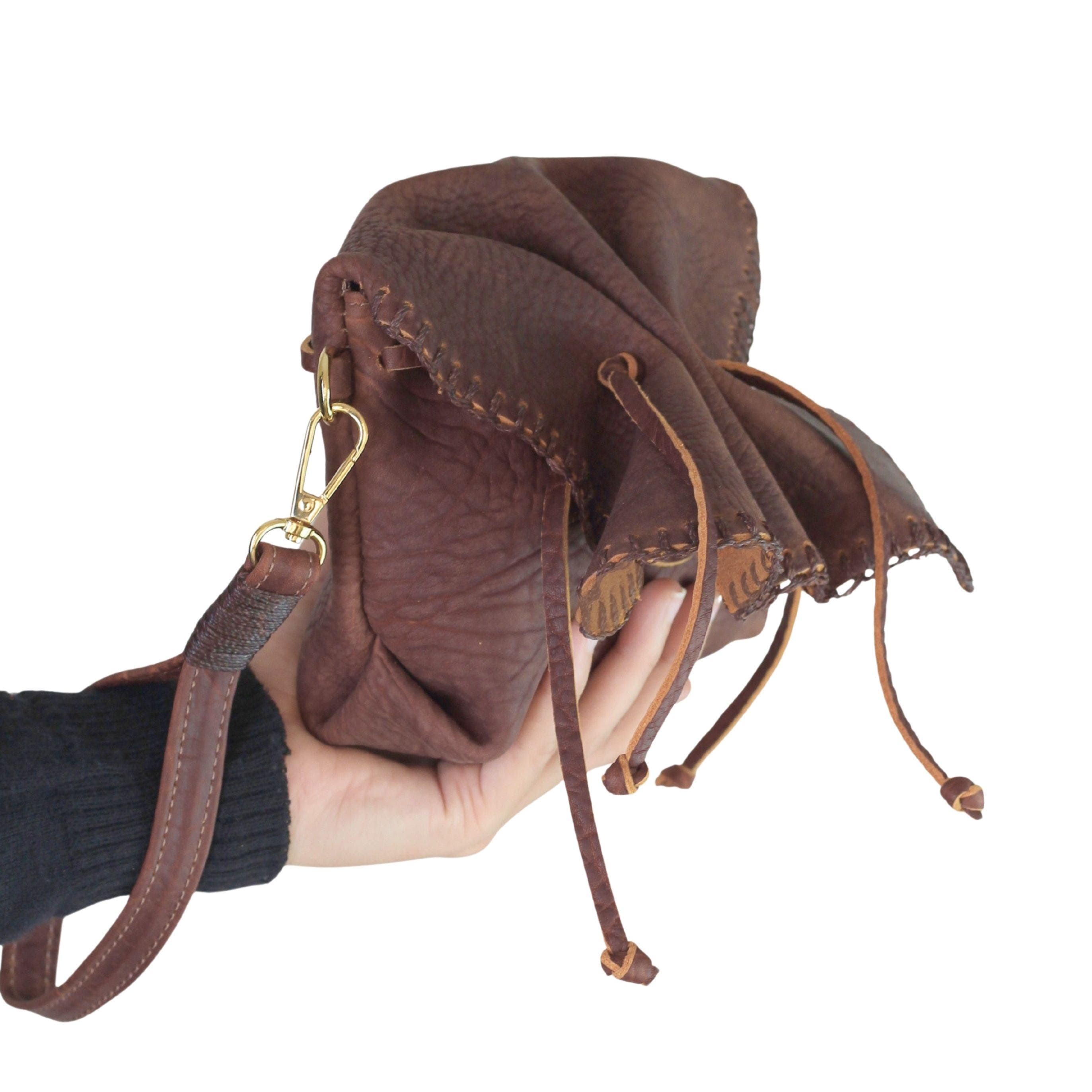 Mini Butterfly Lambskin Bag, Alternate, color, Wax Brown