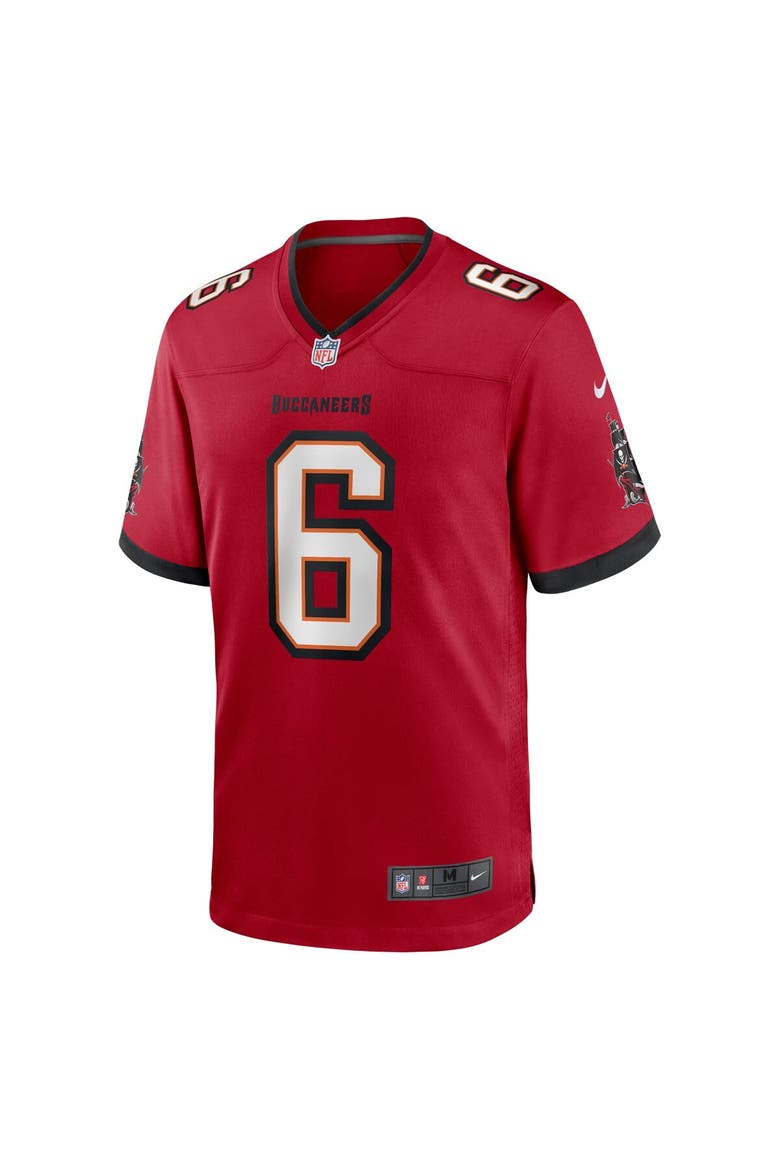 Men's Nike Baker Mayfield Red Tampa Bay Buccaneers Team Game Jersey, Alternate, color, Red