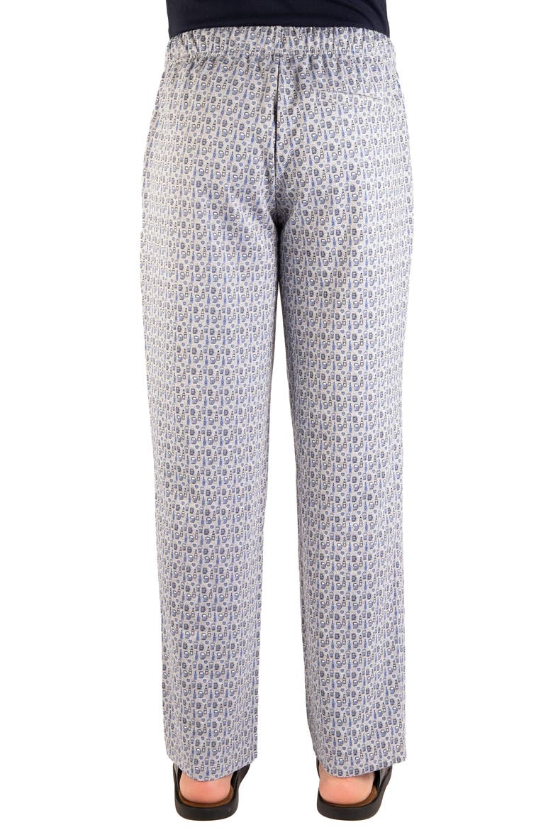 Bottoms Up Printed French Terry Lounge Pants, Alternate, color, GREY HEATHER