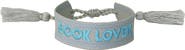 Jollity & Co. Book Club Themed Embroidered Bracelets - Choose from 8 Style Options