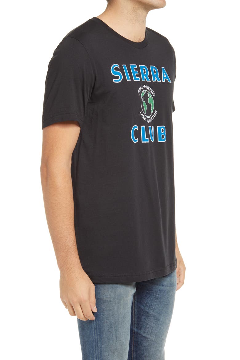x Sierra Club Explore Enjoy Graphic Tee, Alternate, color, BLACK