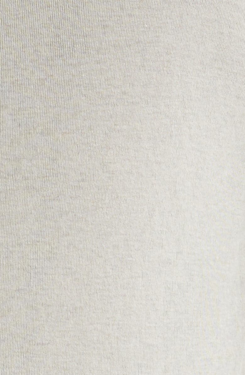 Rick Owens Long Sleeve Rib T-Shirt, Alternate, color, Pearl