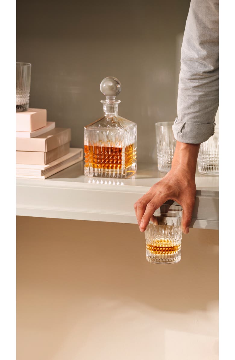 Waterford 'Lismore Diamond' Lead Crystal Decanter, Alternate, color, Clear