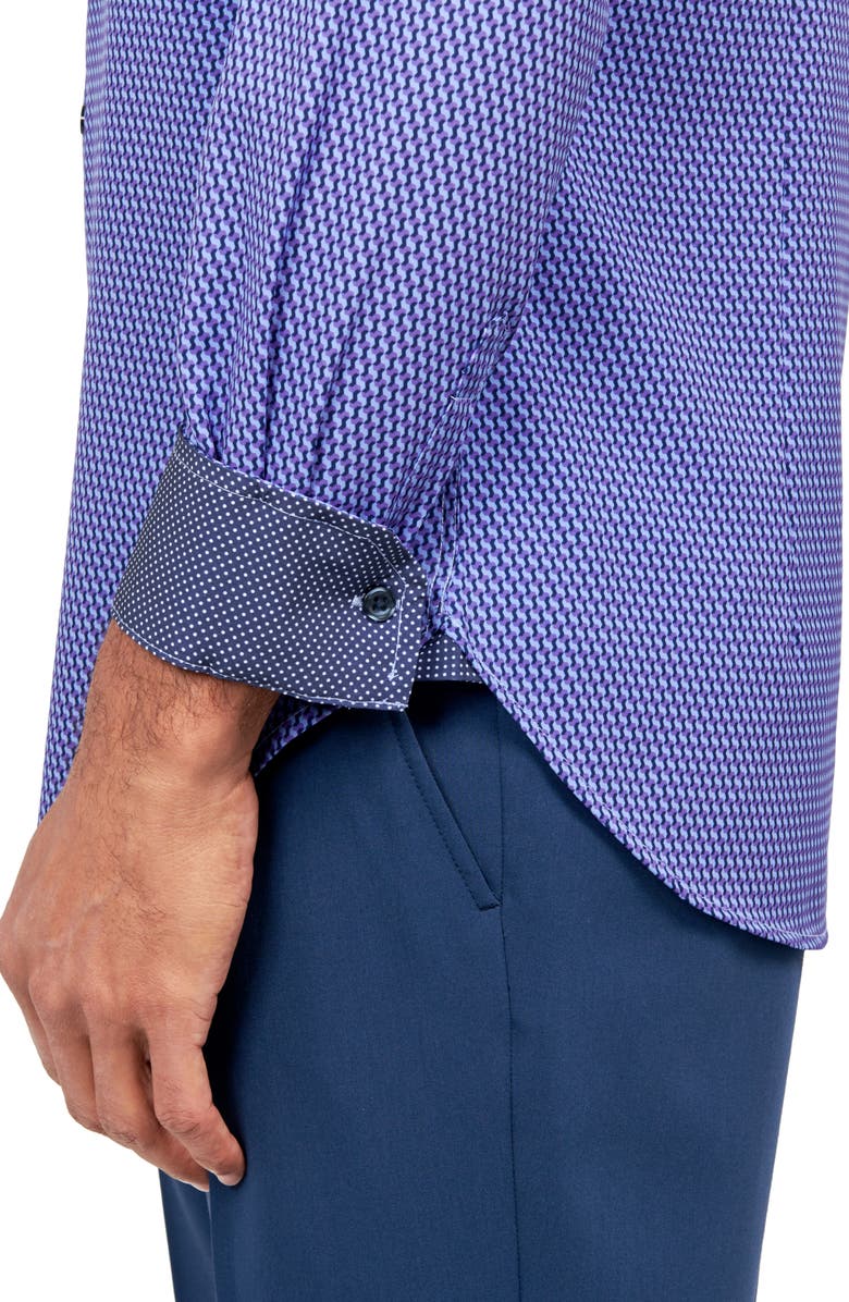 W.R.K Geometric Print Performance Dress Shirt, Alternate, color,