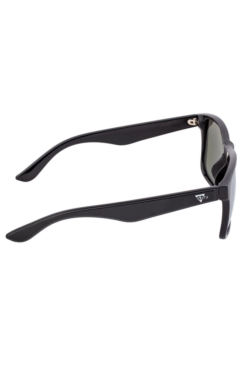Solaro Polarized Sunglasses, Alternate, color, Black/Silver