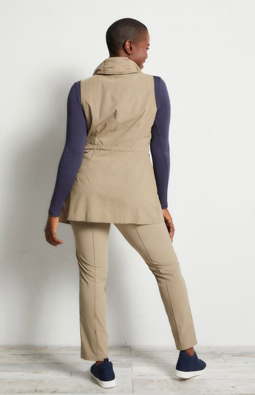 Anatomie Delaney Travel Vest In Khaki