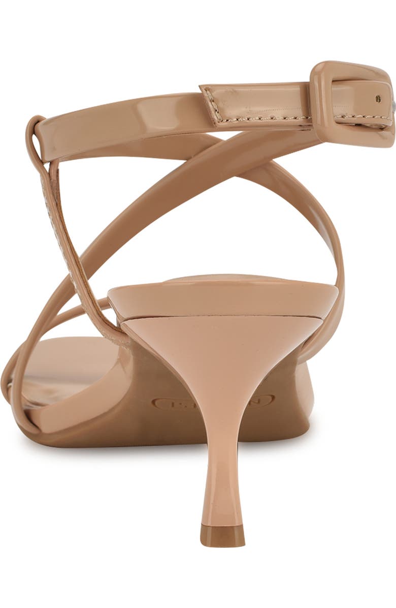 Nine West Hinell Kitten Heel Sandal, Alternate, color, Warm Buff