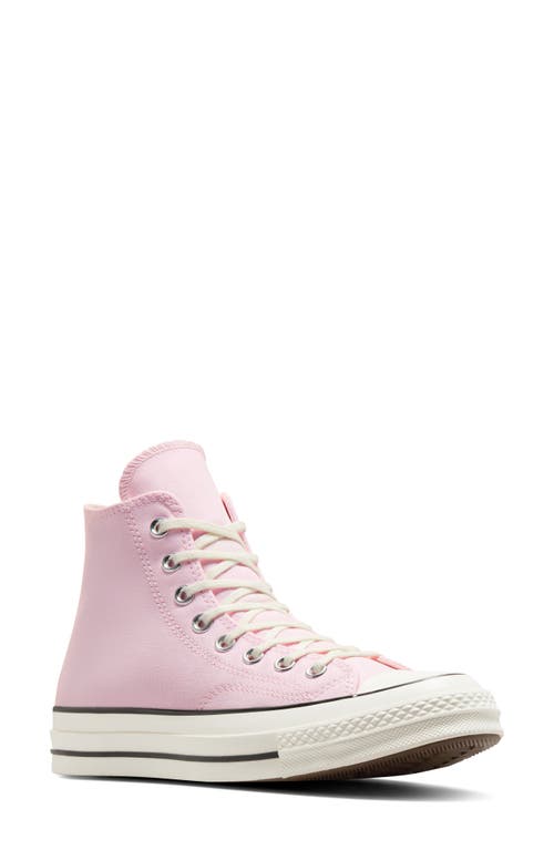 Converse Gender Inclusive Chuck 70 High Top Sneaker In Pink Frosting/egret/black