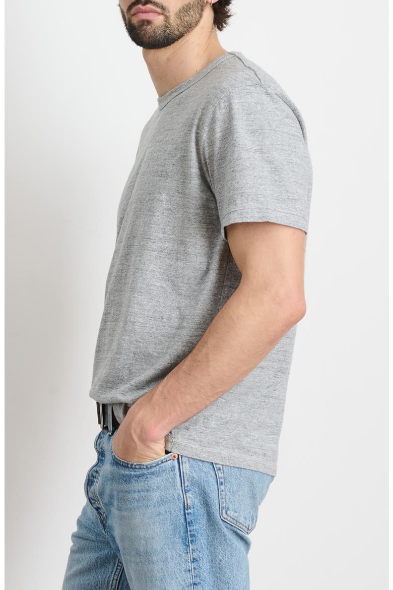 Standard Heathered T-Shirt, Alternate, color, HEATHER GREY