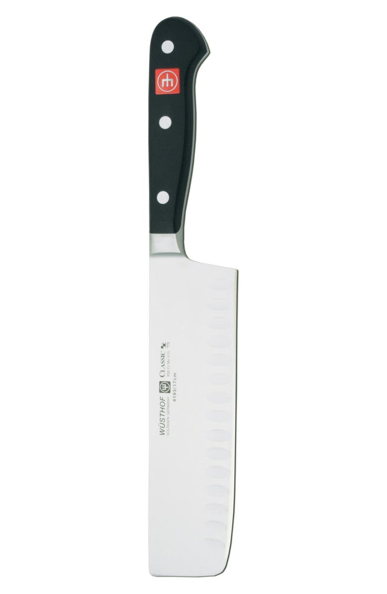 Wüsthof Classic 7-Inch Hollow Edge Nakiri Knife, Main, color,