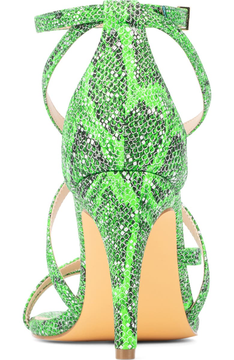 Fashion to Figure Stella Heeled Sandal - Wide Width, Alternate, color, Green