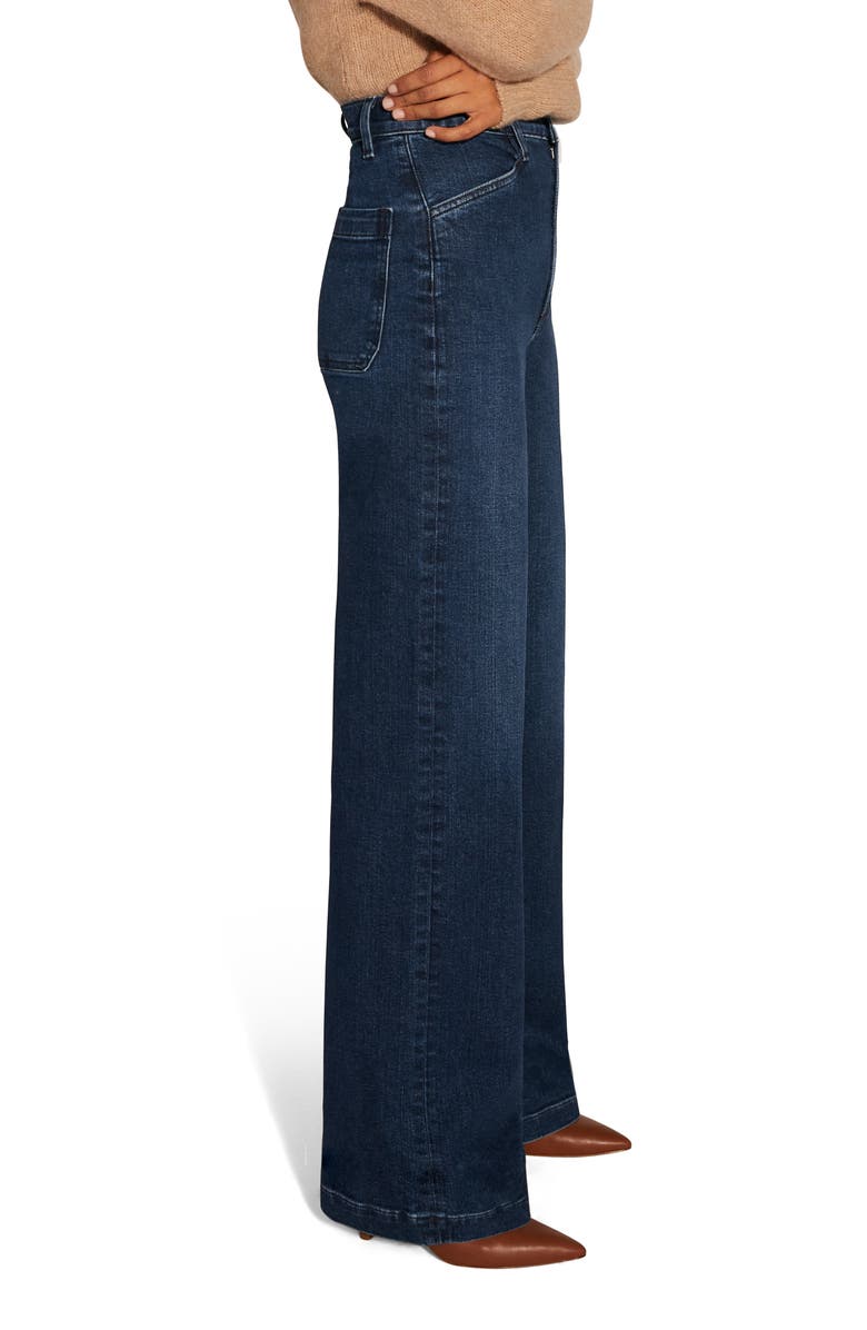 Favorite Daughter The Mischa Super High Waist Wide Leg Jeans, Alternate, color, 