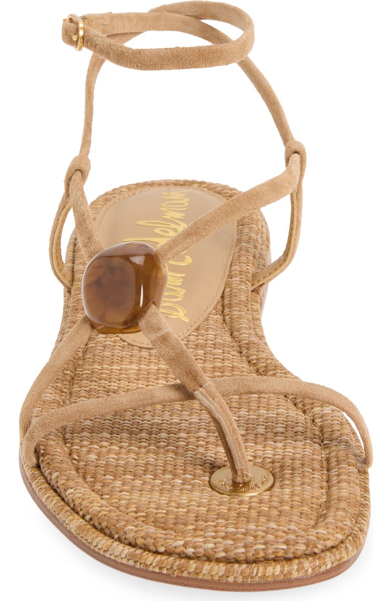 Sam Edelman Rillie Stone Embellished Thong Sandal, Alternate, color,