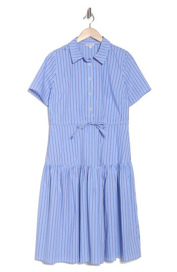 WISHLIST WISHLIST BUTTON-UP SHIRTDRESS