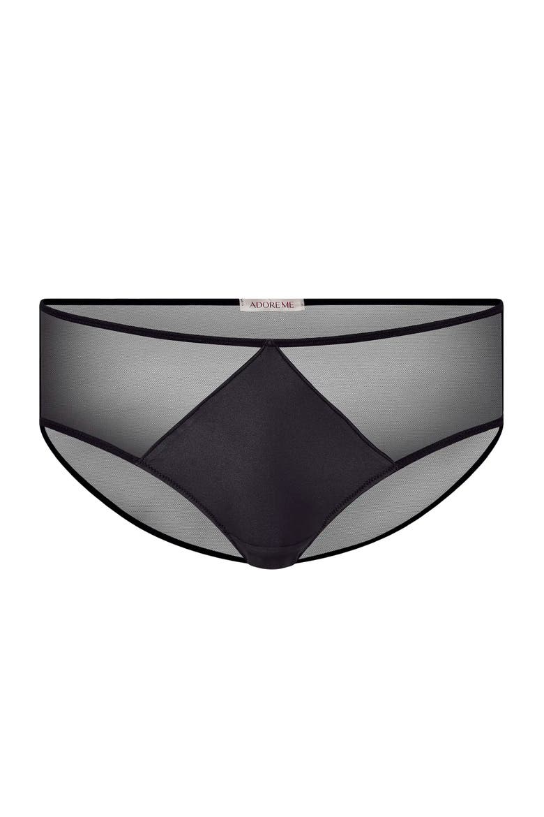 Brittani Hipster Panties, Alternate, color, Black
