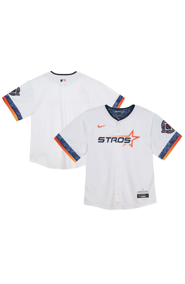 Nike Infant Nike  White Houston Astros 2025 City Connect Limited Jersey, Main, color, 