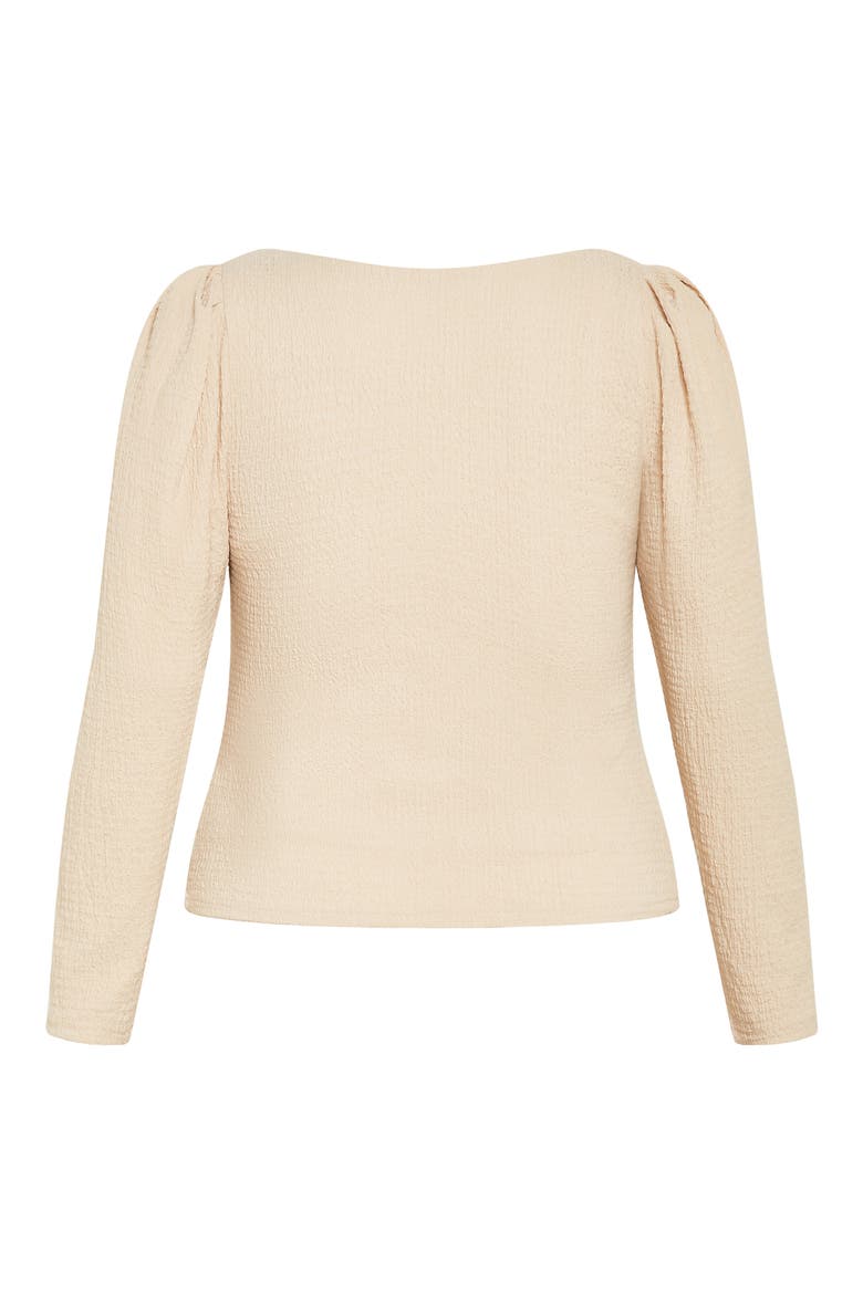 Jacqueline Texture Top, Alternate, color, CREAM