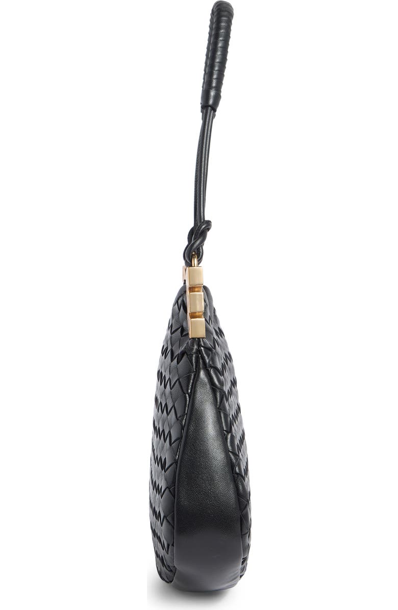 Sam Edelman Chrsty Woven Leather Shoulder Bag, Alternate, color,