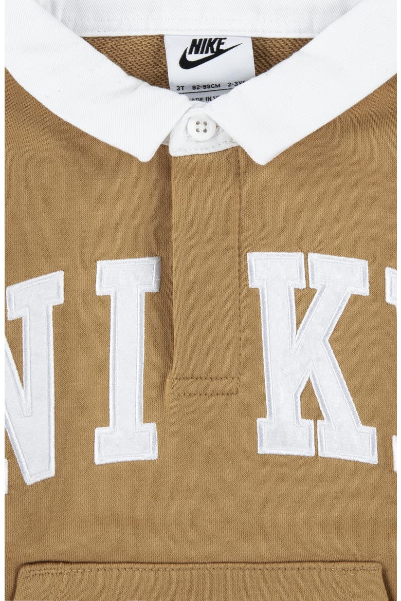 Kids' Sportswear Club Polo Sweatshirt, Alternate, color, XAVFLAX