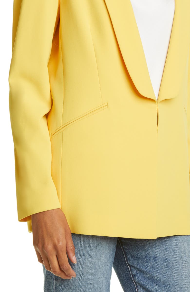 Alice + Olivia Skye Strong Shoulder Blazer, Alternate, color, 