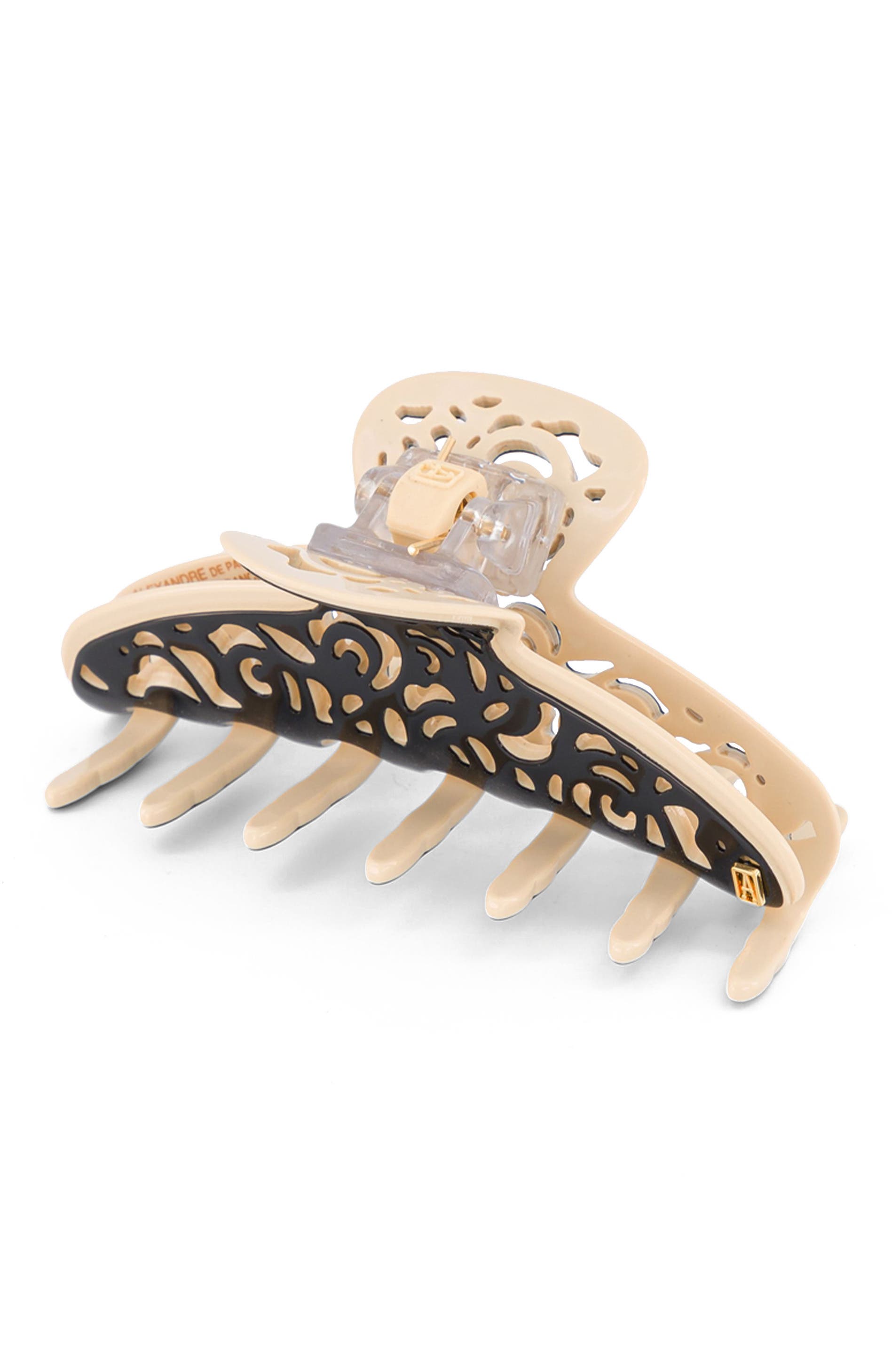 Alexandre de Paris Roma acetate hair clip (Women) | Nordstrom