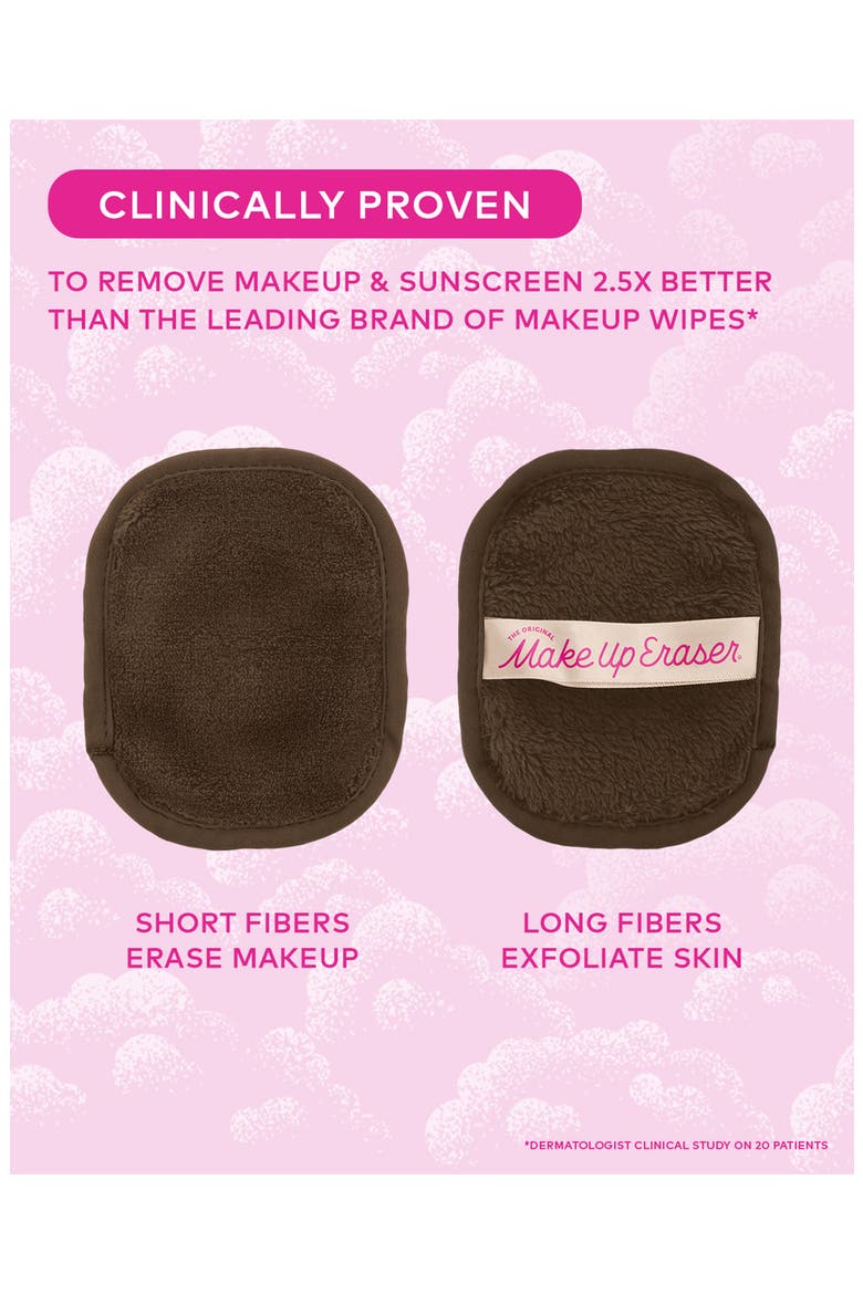 7-Day Chic MakeUp Eraser Set with Laundry Bag, Alternate, color, MOCHA