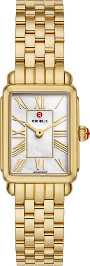 Deco Park Mother-of-Pearl Bracelet Watch, 23mm x 29mm