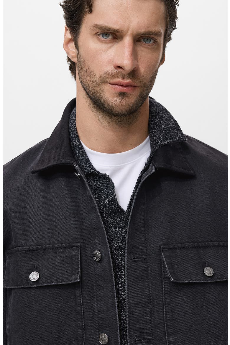 Denim Jacket, Alternate, color, BLACK DENIM