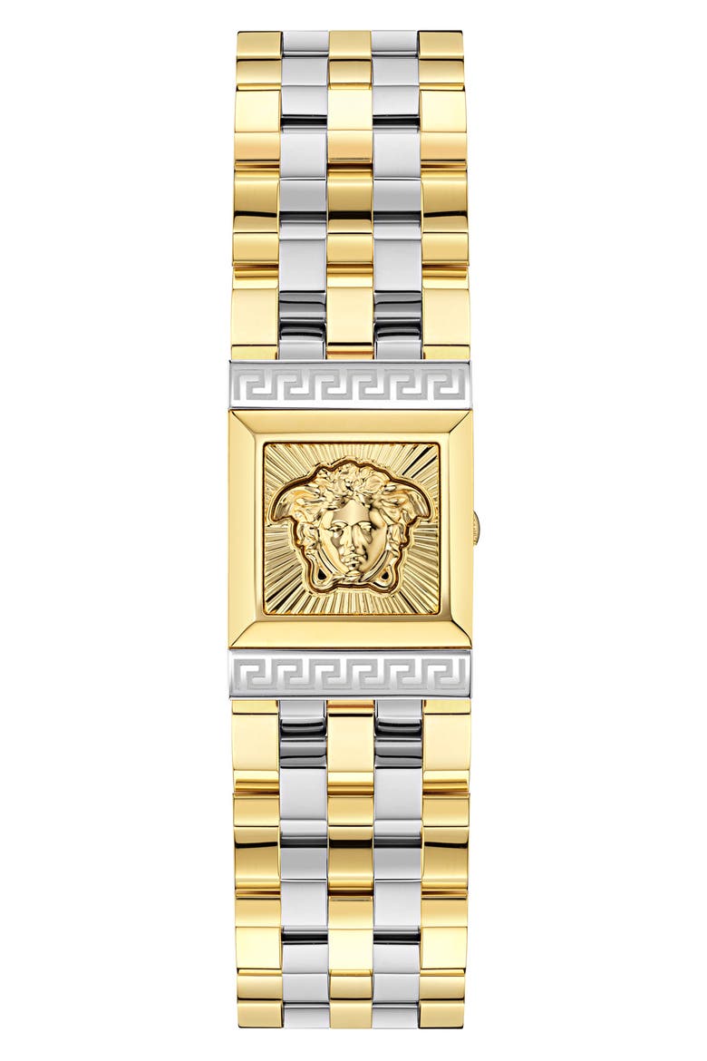 Reveal Two-Tone Bracelet Watch, 18mm x 25mm, Alternate, color, TWO TONE