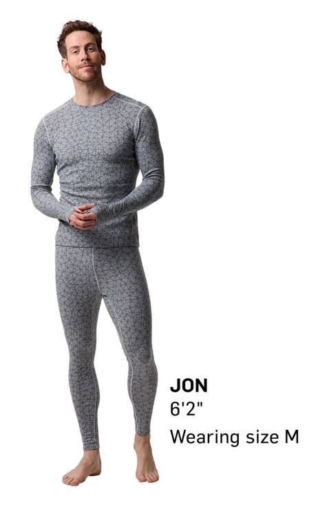 Cedars Rws Merino Mid-Wt Baselayer Crew Top - Men's