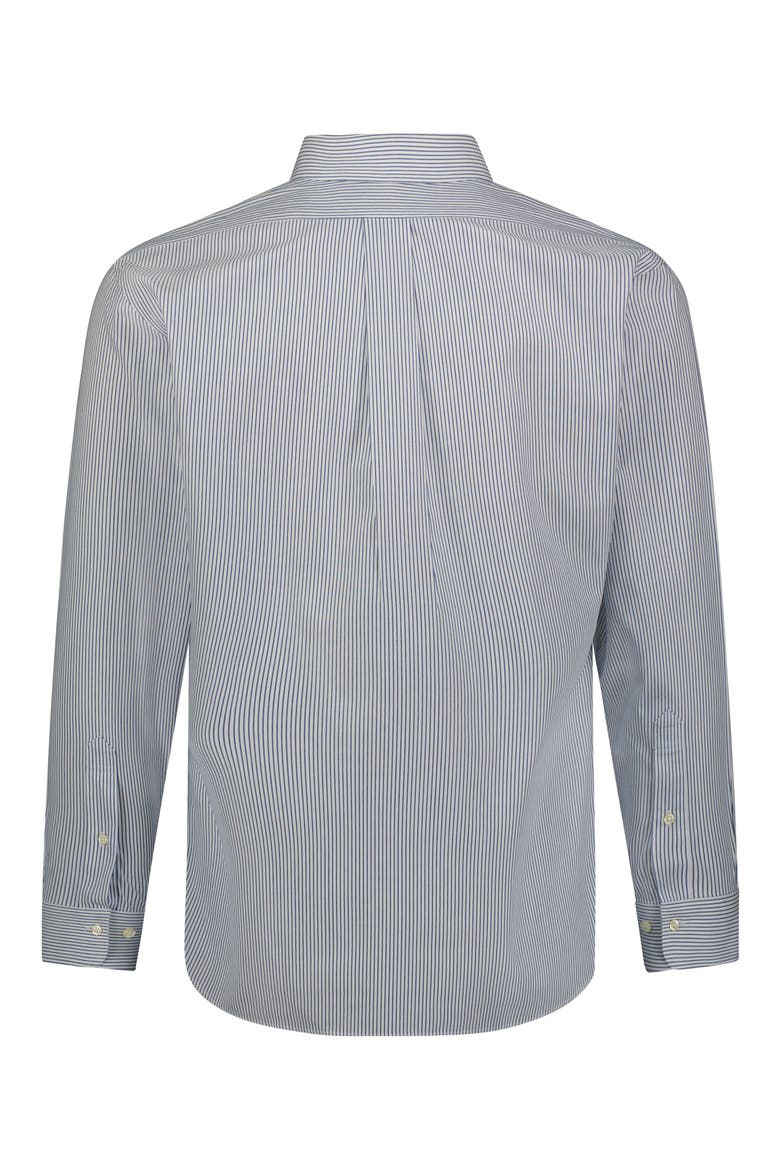 Non-Iron Regent Fit Dress Shirt, Alternate, color, STR BL