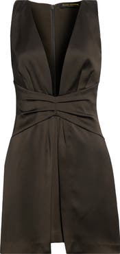 Ramy Brook Cassea Plunge Minidress