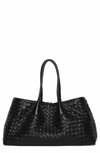 Walter Baker Alina Large Woven Leather Tote Bag
