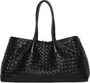 Walter Baker Alina Large Woven Leather Tote Bag