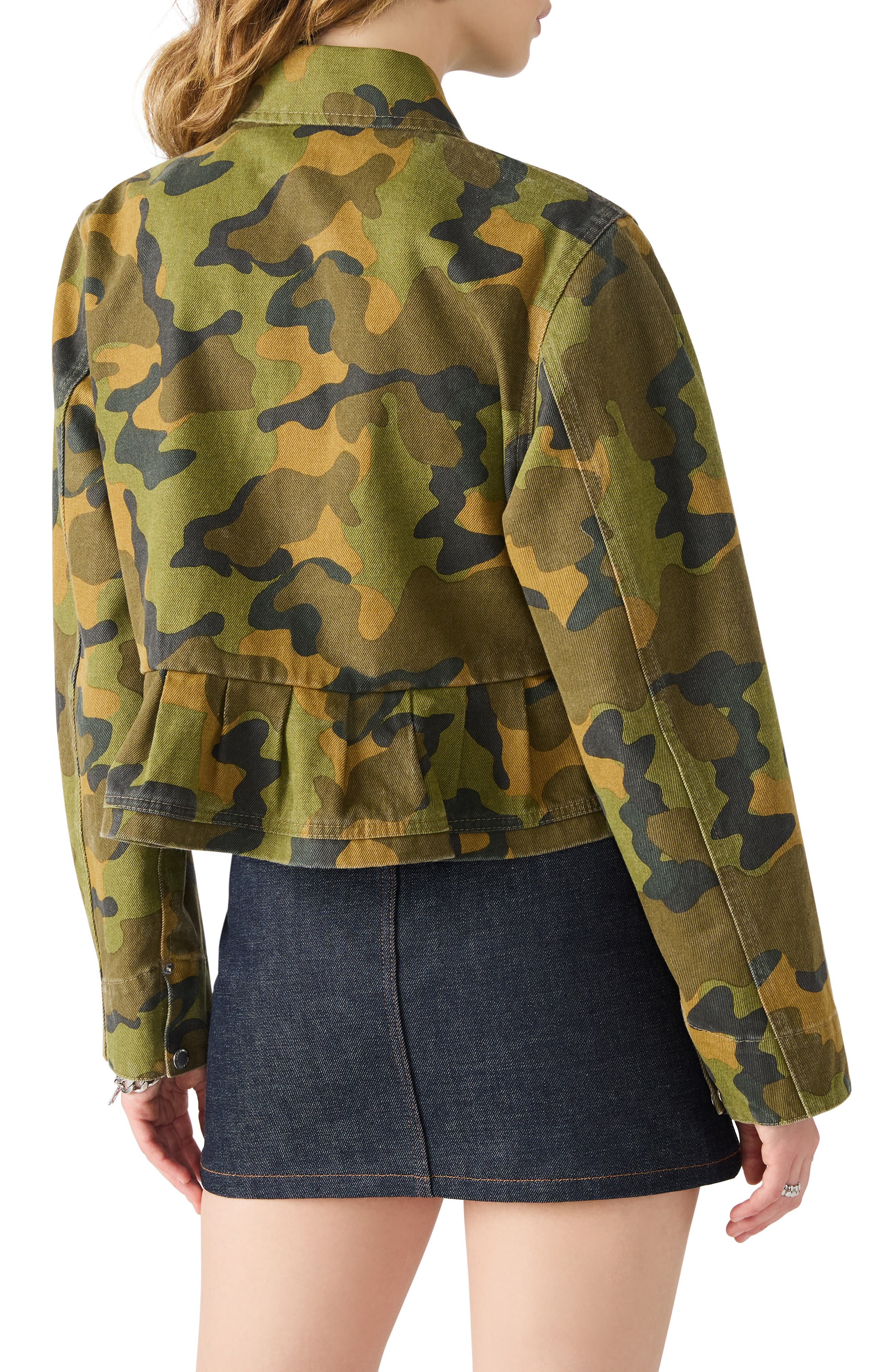 Sloan Camo Cotton Twill Jacket - image 2