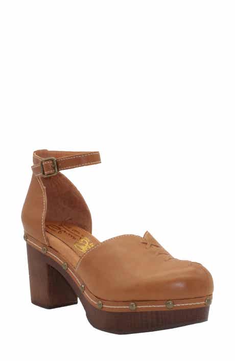 Sbicca Donerail Ankle Strap Clog