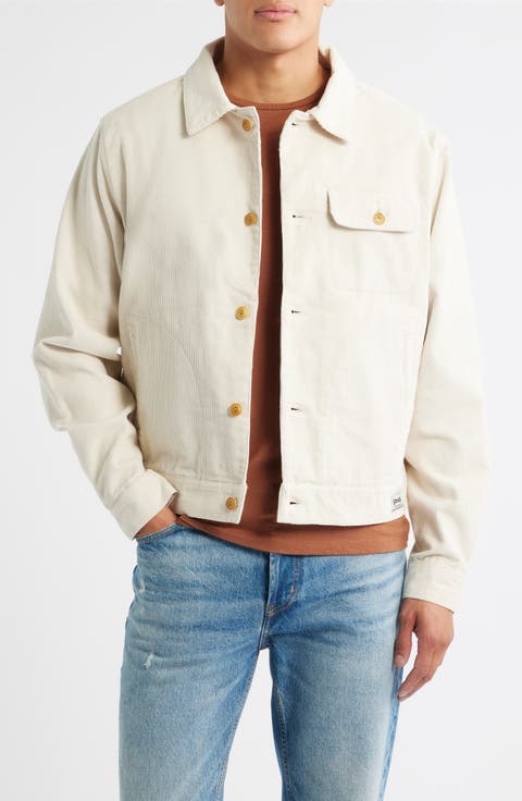 Cotton Corduroy Trucker Jacket