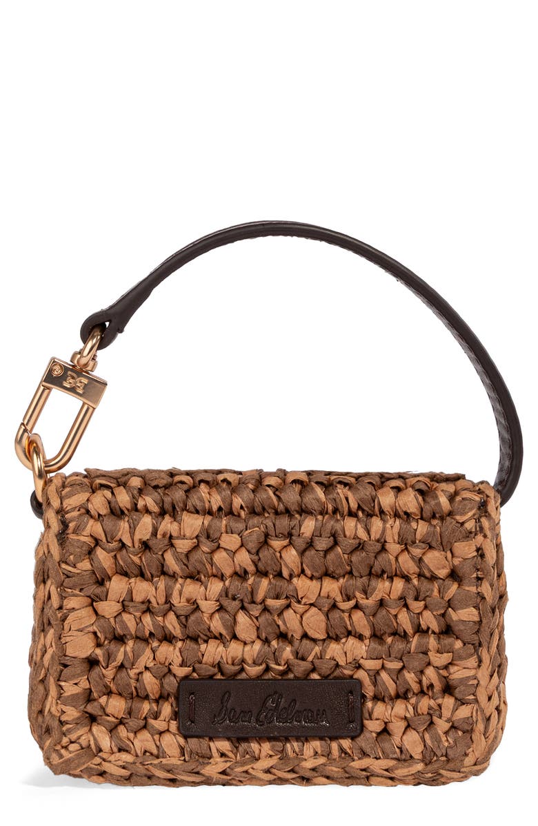 Sam Edelman Lynn Mini Wallet, Main, color, Dark Brown